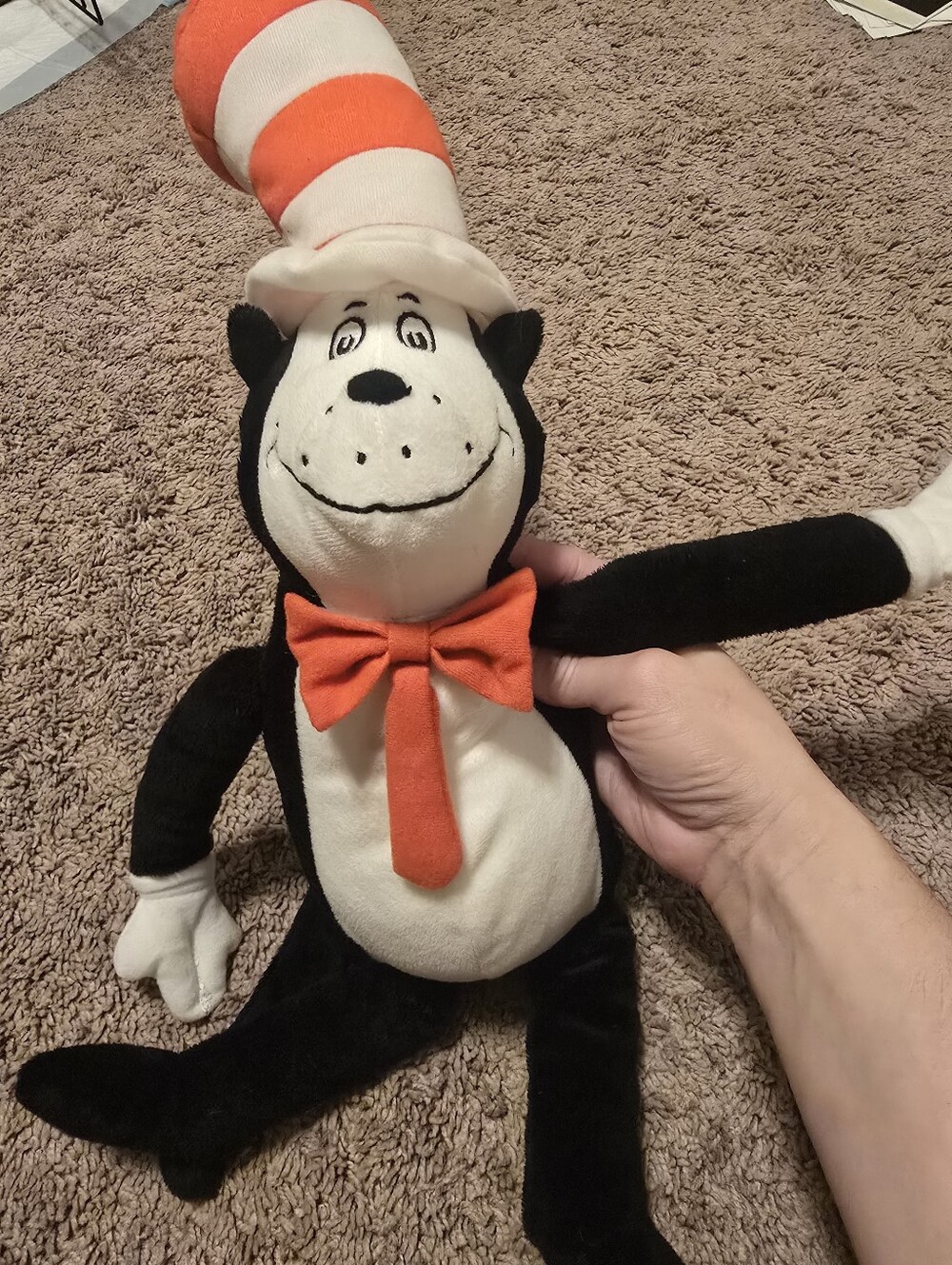 Kohl's Cares Dr Seuss Cat In The Hat Plush 22" Large Stuffed Animal Toy 2013
